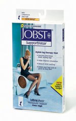 Jobst® Female Knee High Compression Stockings, Small, 1 Pair (Compression Garments) - Img 1