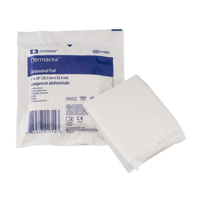 Dermacea™ Sterile Abdominal Pad, 8 x 10 Inch, 1 Tray of 18 (General Wound Care) - Img 6