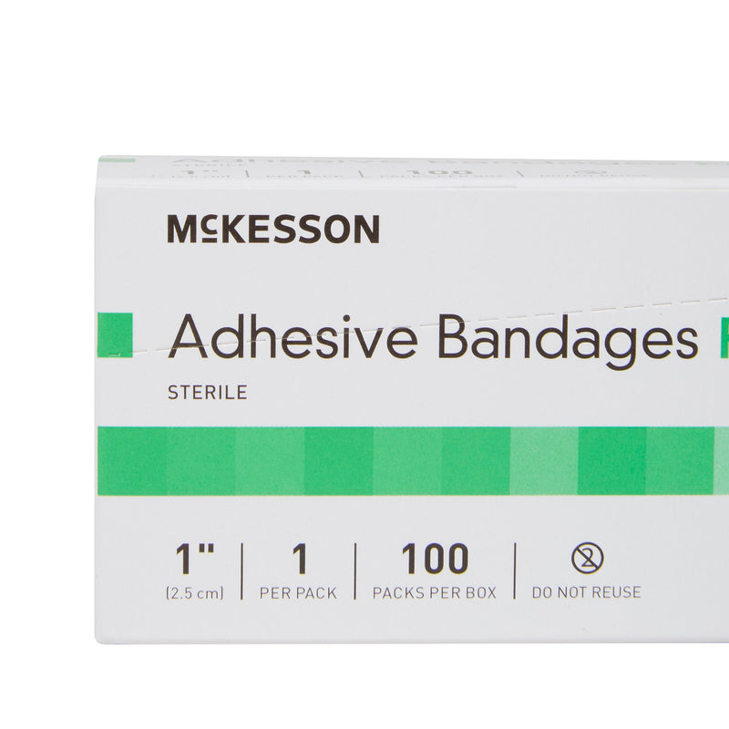 McKesson Round Tan Adhesive Spot Bandage, 1 Inch, 1 Box of 100 (General Wound Care) - Img 8