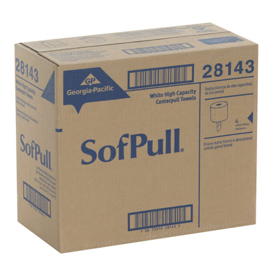 SofPull® White Paper Towel, 8,400 Feet, 4 Rolls per Case, 1 Case of 4 (Paper Towels) - Img 4