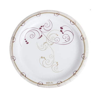 Bare® Coated Paper Plate, 8-1/2 Inch Diameter, 1 Bag of 125 (Dishware) - Img 1