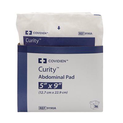 Curity™ Sterile Abdominal Pad, 5 x 9 Inch, 1 Case of 432 (General Wound Care) - Img 2