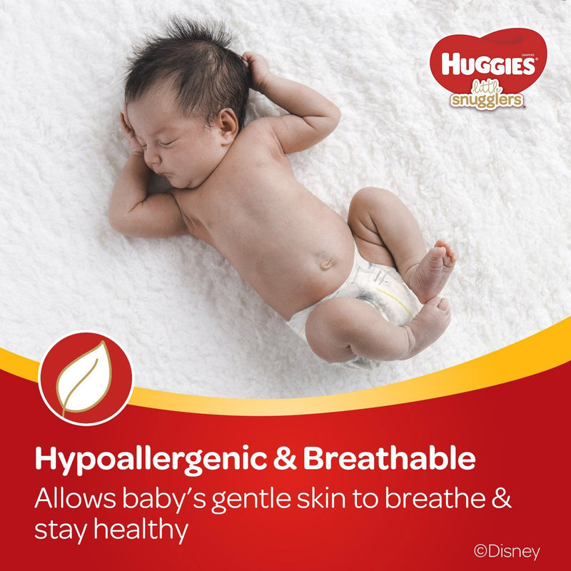 Huggies® Little Snugglers Diaper, Size 1, 1 Case of 128 () - Img 2