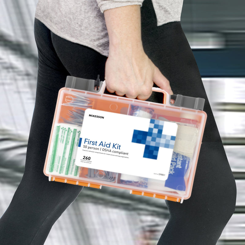 McKesson 50-Person First Aid Kit, 1 Case of 12 (Kits and Trays) - Img 9