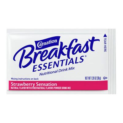 Carnation Breakfast Essentials® Strawberry Oral Supplement, 1.26 oz. Packet, 1 Case of 60 (Nutritionals) - Img 3