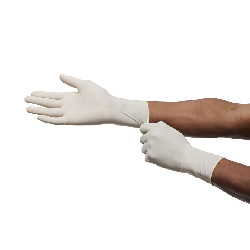 Encore® Latex Textured Surgical Glove, Size 8, Ivory, 1 Each () - Img 4