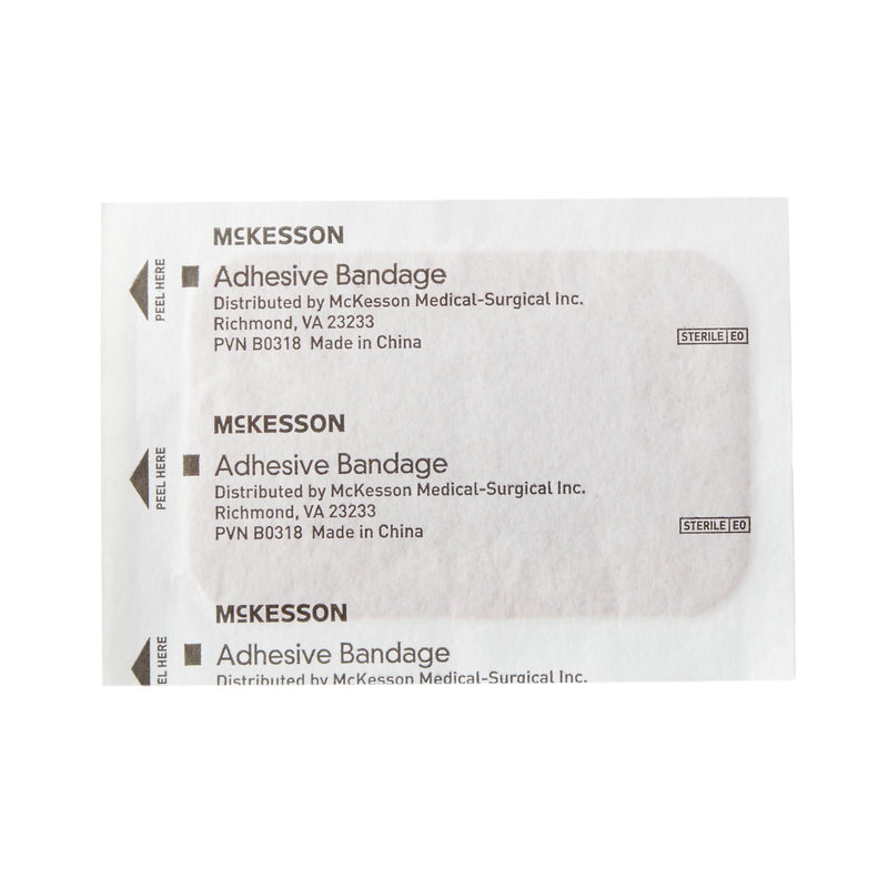 McKesson Tan Adhesive Strip, 2 x 3 Inch, 1 Box of 50 (General Wound Care) - Img 3
