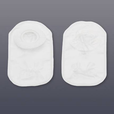 Pouchkins™ One-Piece Closed End Transparent Colostomy Pouch, 6 Inch Length, Up to 5/8 Inch Stoma, 1 Box of 15 (Ostomy Pouches) - Img 1