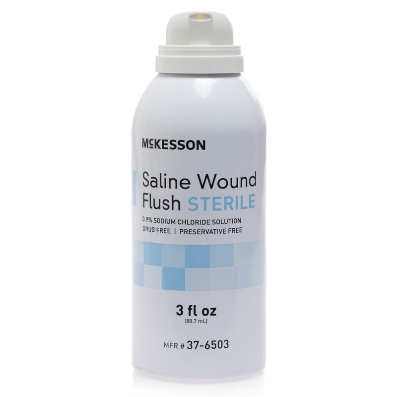 McKesson Saline Wound Flush, 3-ounce Spray Can, 1 Case of 12 () - Img 5