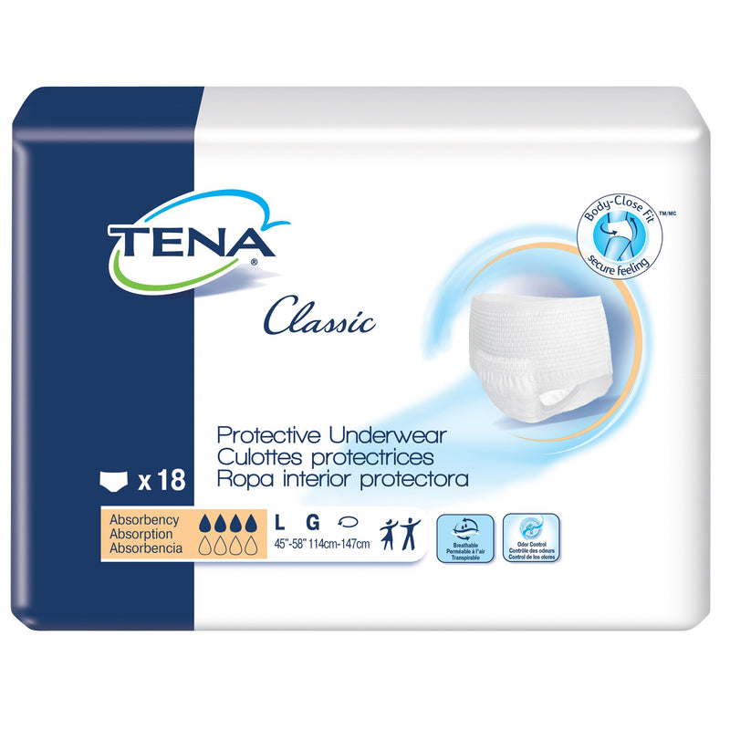 Tena® Classic Absorbent Underwear, Large, 1 Case of 72 () - Img 2