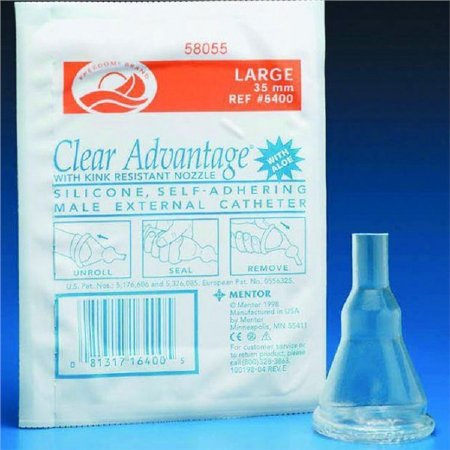 Coloplast Clear Advantage® Male External Catheter, X-Large, 1 Each (Catheters and Sheaths) - Img 1