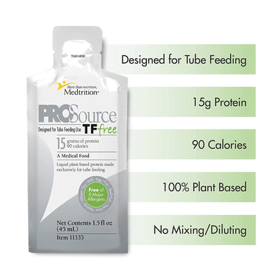 ProSource® TF Free Tube Feeding Formula, 1.5-ounce Pouch, 1 Pack (Nutritionals) - Img 5