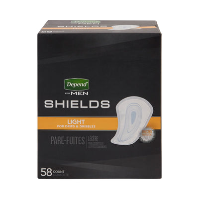 Depend® Shields for Men Light Bladder Control Pad,, 1 Pack of 58 () - Img 2