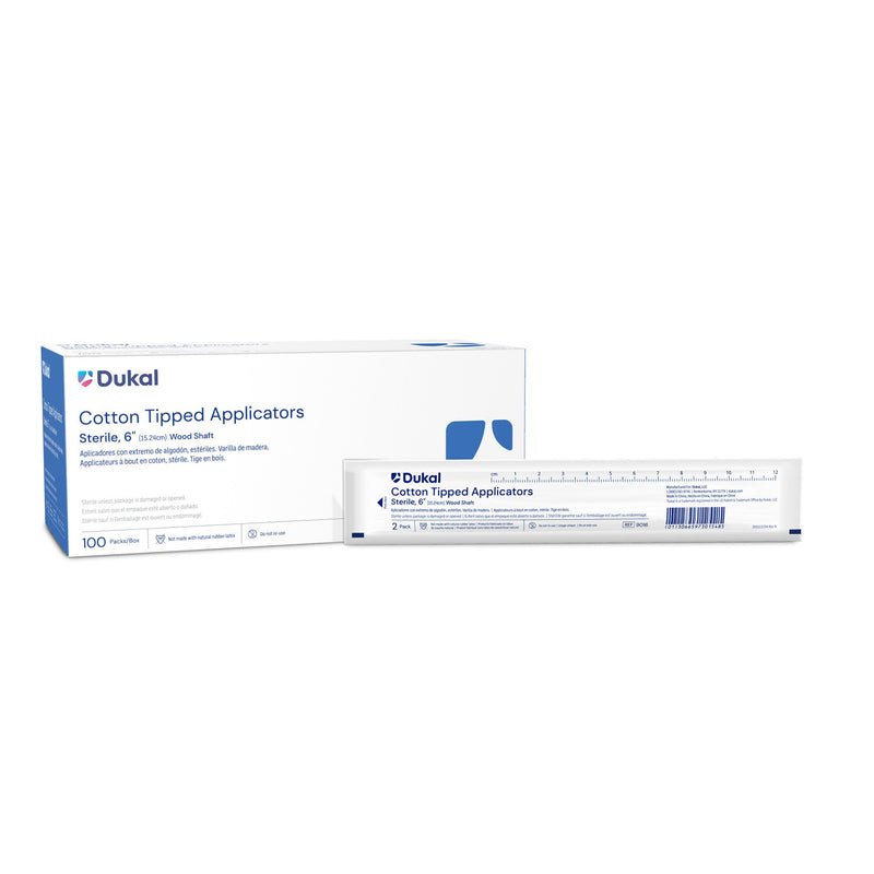 Dukal™ Swabstick, 1 Case of 10 (General Wound Care) - Img 2