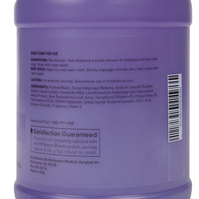 McKesson Tearless Shampoo and Body Wash, Lavender Scent, 1 gal Jug, 1 Case of 4 (Hair Care) - Img 5