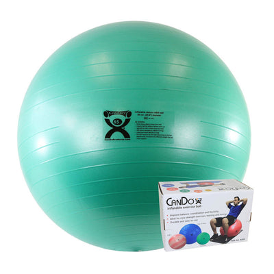 CanDo® Inflatable Exercise Ball Economy Set, 1 Each (Exercise Equipment) - Img 1