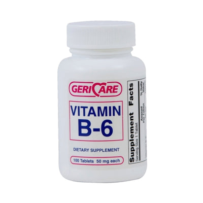 Geri-Care® Vitamin B-6 Supplement, 1 Case of 12 (Over the Counter) - Img 1
