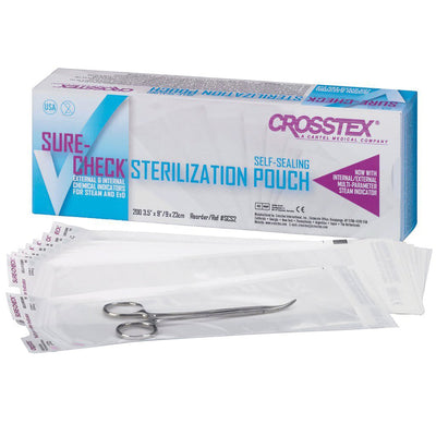 Sure-Check® Sterilization Pouch, 3½ x 9 Inch, 1 Box of 200 (Sterilization Packaging) - Img 1