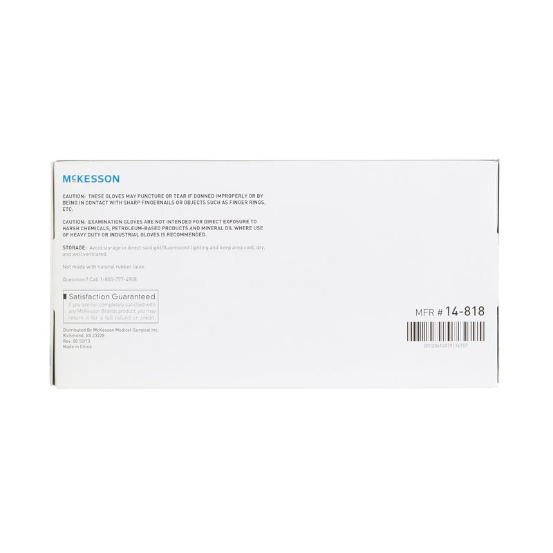 McKesson Stretch Vinyl Exam Glove, Large, Ivory, 1 Box of 100 () - Img 3