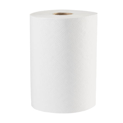 Pacific Blue Basic™ White Paper Towel, 7-7/8 Inch x 350 Foot, 12 Rolls per Case, 1 Pack (Paper Towels) - Img 2