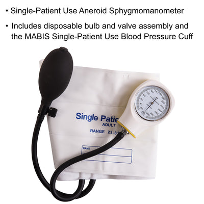 Mabis® Aneroid Sphygmomanometer, 1 Each (Blood Pressure) - Img 4