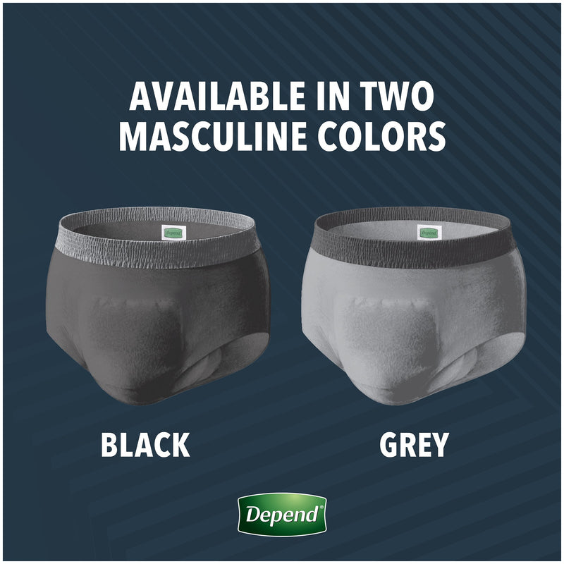 Depend® Real Fit® Maximum Absorbent Underwear, Small / Medium, 22 per Package, 1 Pack of 22 () - Img 9