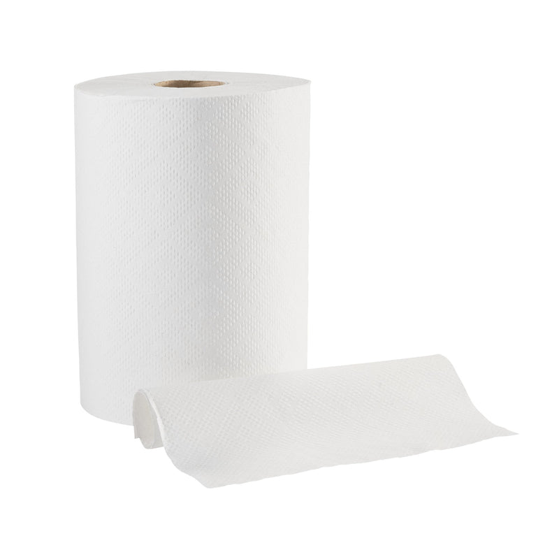 Pacific Blue Basic™ White Paper Towel, 7-7/8 Inch x 350 Foot, 12 Rolls per Case, 1 Pack (Paper Towels) - Img 3