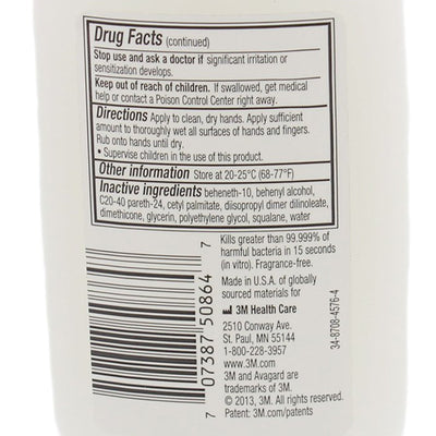 3M Avagard D Hand Antiseptic with Moisturizers, 3 fl oz Bottle, 1 Each (Skin Care) - Img 4