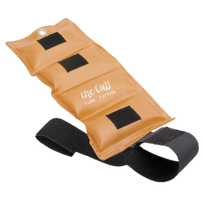 Cuff® Original Ankle & Wrist Weight, Gold, 3 lbs., 1 Each (Exercise Equipment) - Img 1