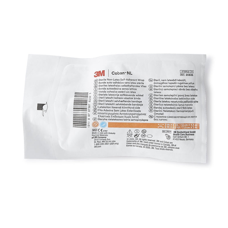 3M™ Coban™ LF Self-adherent Closure Cohesive Bandage, 3 Inch x 5 Yard, 1 Case of 24 (General Wound Care) - Img 2