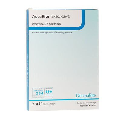 AquaRite Extra CMC™ Wound Dressing, 4 x 5 Inch, 1 Each (Advanced Wound Care) - Img 1