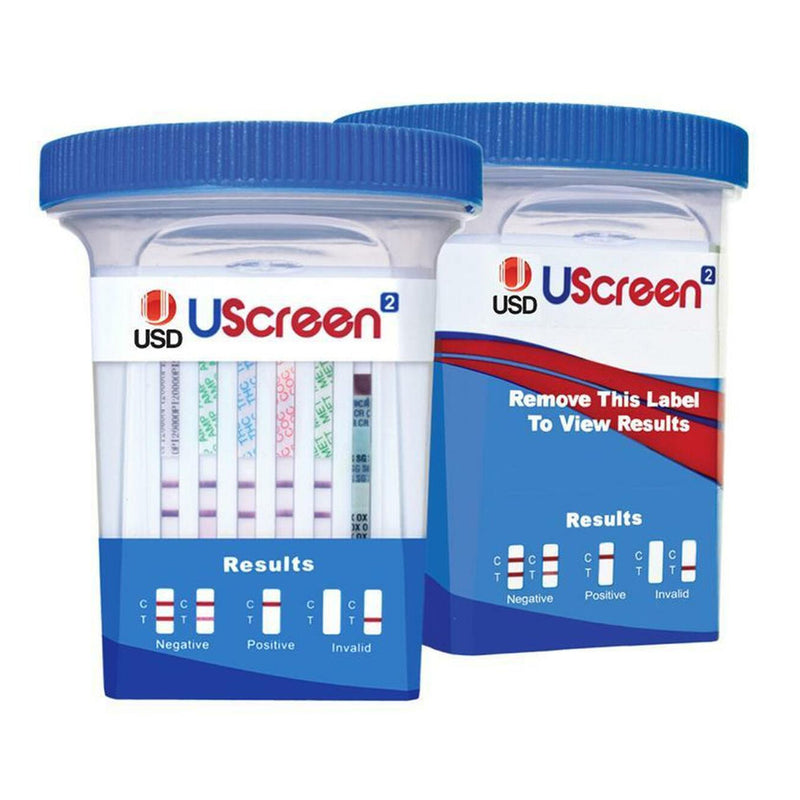 UScreen²® 12-Drug Panel with Adulterants Drugs of Abuse Test, 1 Box of 25 (Test Kits) - Img 1