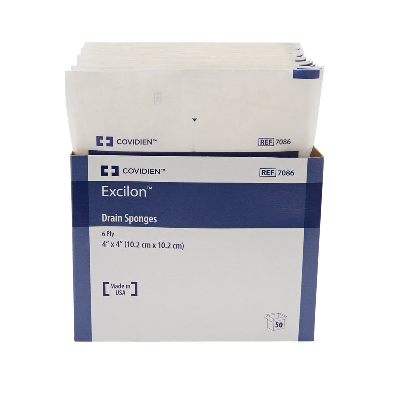 Excilon™ I.V. / Drain Split Dressing, 4 x 4 Inch, 1 Tray of 25 (General Wound Care) - Img 2