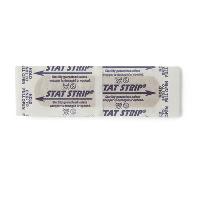 American® White Cross Stat Strip® Adhesive Strip, 3/4 x 3 Inch, 1 Case of 1200 (General Wound Care) - Img 2