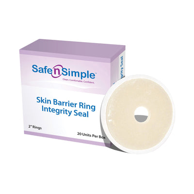 Safe-n'Simple Integrity Skin Barrier Ring, 1 Box of 20 (Barriers) - Img 1