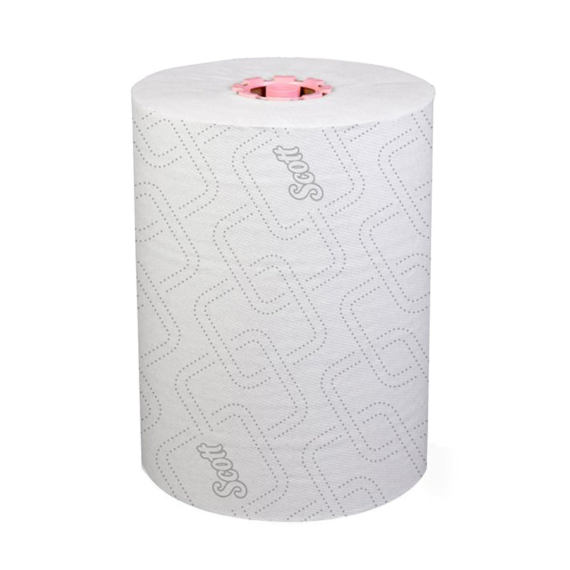 Scott® Control Slimroll™ White Paper Towel, 8 Inch x 580 Foot, 6 Rolls per Case, 1 Case of 6 (Paper Towels) - Img 1