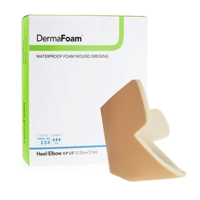 DermaFoam® Nonadhesive without Border Foam Dressing, 6 x 7 Inch, 1 Each (Advanced Wound Care) - Img 1