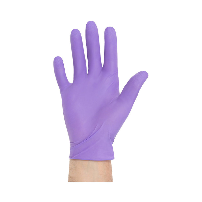 Purple Nitrile-Xtra™ Nitrile Extended Cuff Length Exam Glove, Medium, 1 Case of 200 () - Img 1