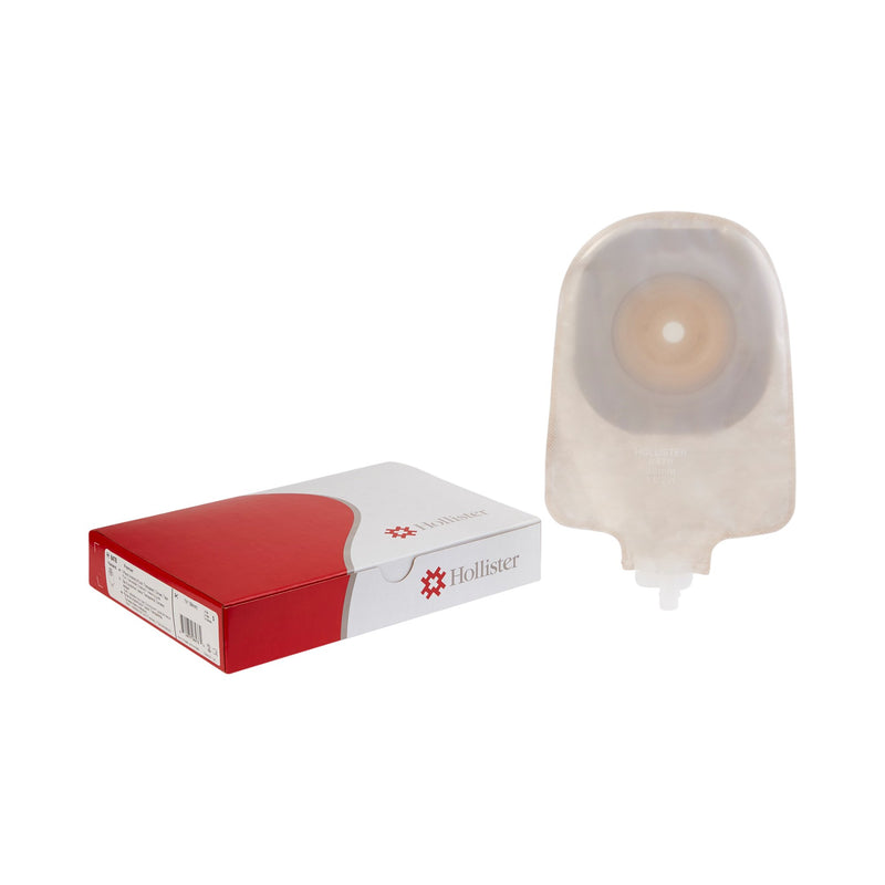 Premier™ One-Piece Drainable Transparent Urostomy Pouch, 9 Inch Length, 1½ Inch Stoma, 1 Box of 5 (Ostomy Pouches) - Img 1