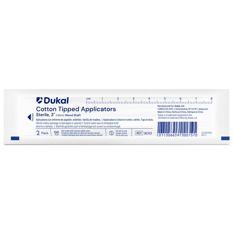 Dukal Swabstick, 1 Box of 100 (General Wound Care) - Img 7