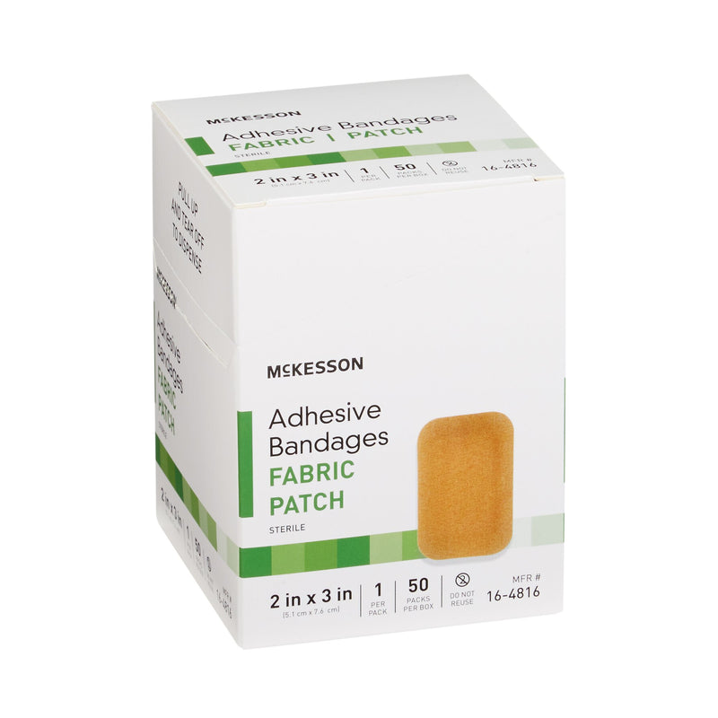 McKesson Tan Adhesive Strip, 2 x 3 Inch, 1 Box of 50 (General Wound Care) - Img 6