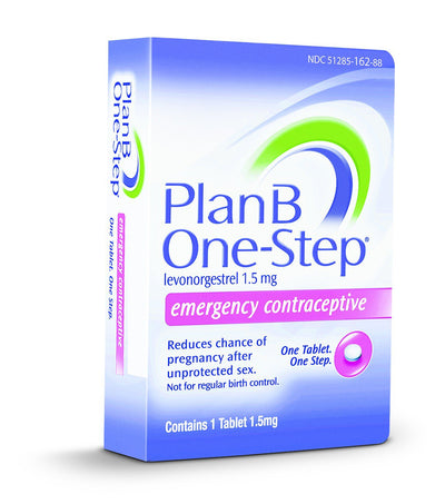 Plan B Onestep® Levonorgestrel Birth Control Pill, 1 Each (Over the Counter) - Img 1