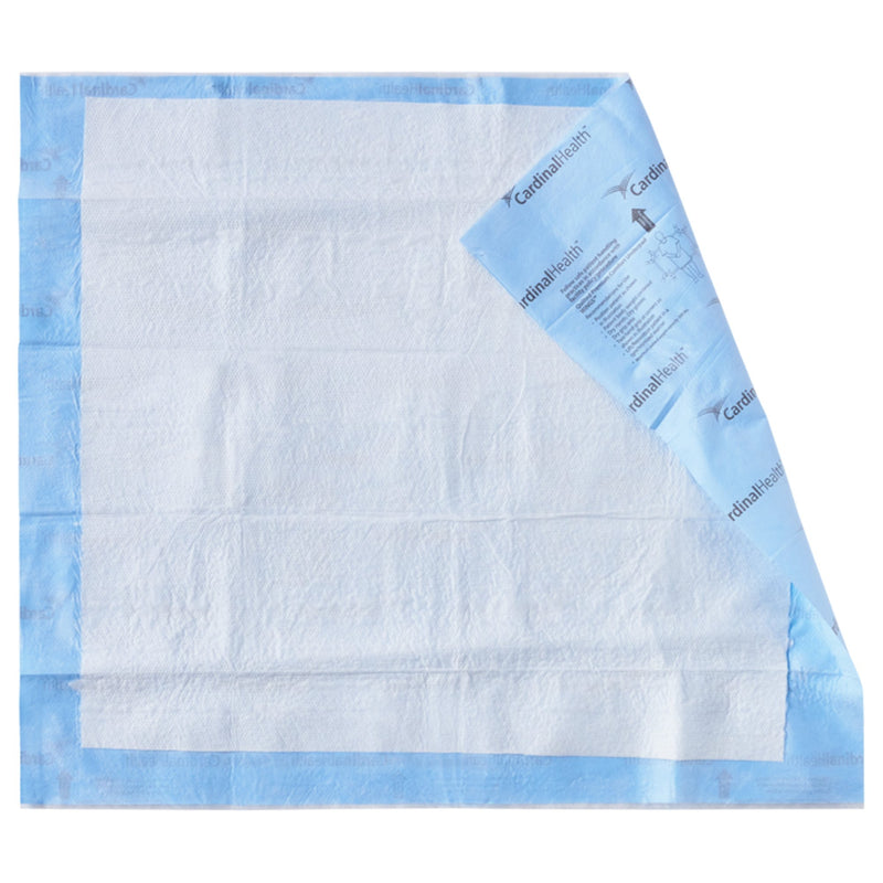 Wings™ Quilted Premium Comfort Maximum Absorbency Low Air Loss Positioning Underpad, 30 x 36 Inch, 1 Bag of 10 (Underpads) - Img 3