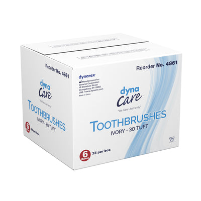 dynarex® Toothbrush, 1 Box of 144 (Mouth Care) - Img 3