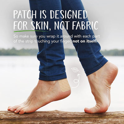 Patch™ Adhesive Strip, 2 x 3 Inch / 3 x 3 Inch, 1 Box of 5 (General Wound Care) - Img 4