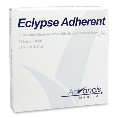 Eclypse® Adherent Super Absorbent Wound Dressing, 4 x 4 Inch, 1 Each (Advanced Wound Care) - Img 2