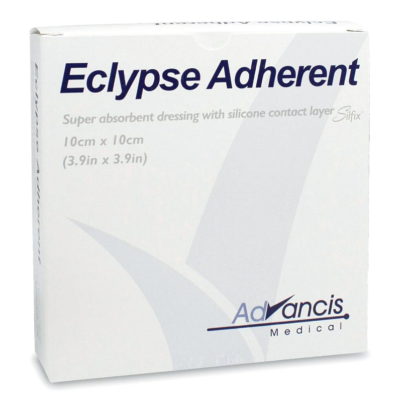 Eclypse® Adherent Super Absorbent Wound Dressing, 4 x 4 Inch, 1 Each (Advanced Wound Care) - Img 2