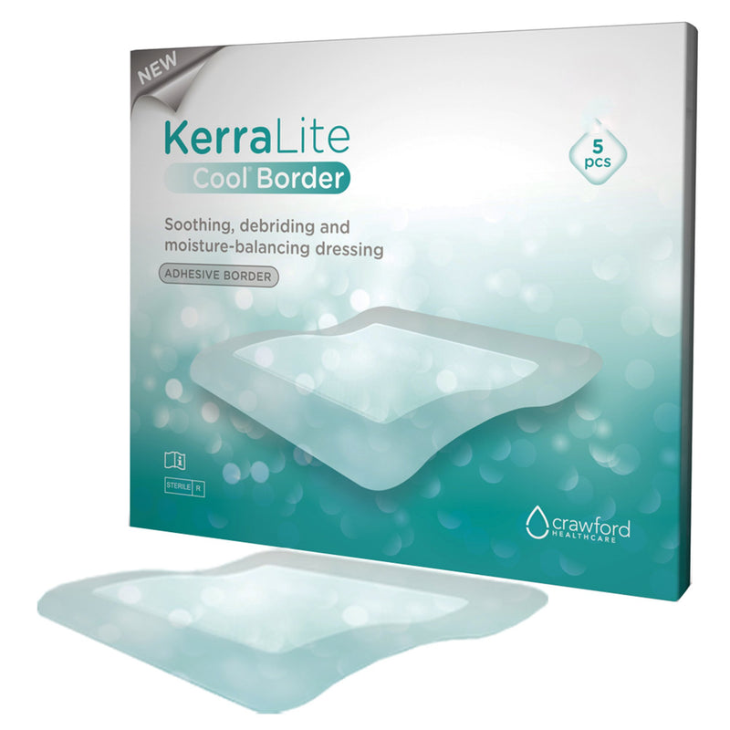 KerraLite Cool® Hydrogel Dressing, 4 x 4 Inch, 1 Case of 260 (Advanced Wound Care) - Img 1