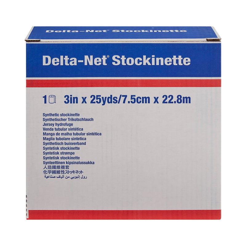 Delta-Net® Black Synthetic Compression Stockinette, 3 Inch x 25 Yard, 1 Roll (Casting) - Img 2