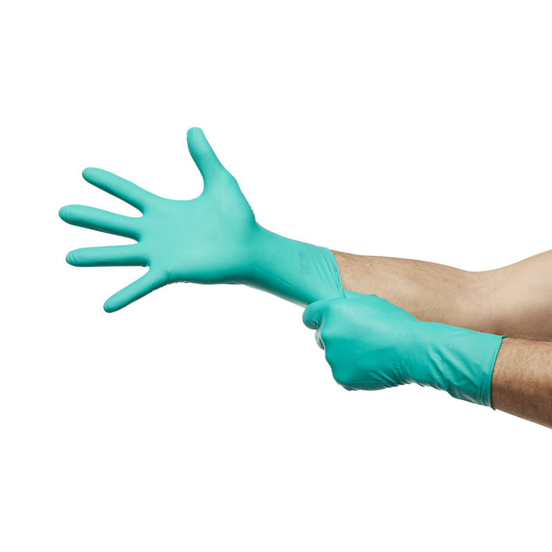 Gammex® Non-Latex Polyisoprene Surgical Glove, Size 8, Green, 1 Case of 200 () - Img 4